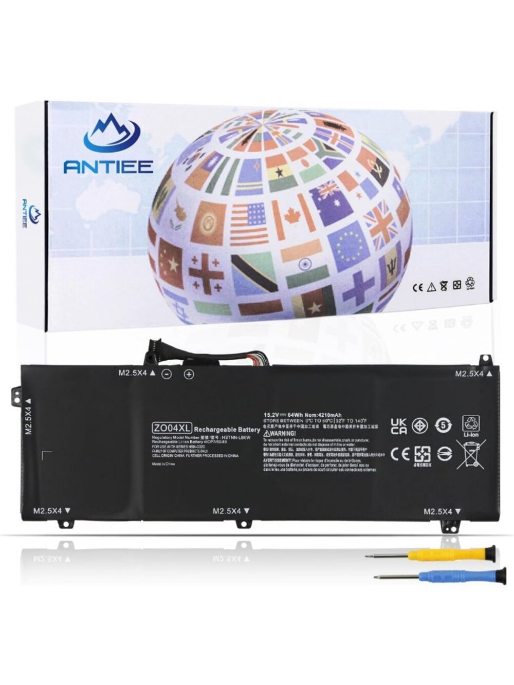 High-Capacity Laptop Battery for HP ZBook Studio G3/G4 Mobile Workstation